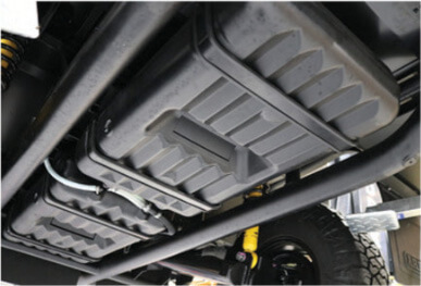 Кемпер ARB: баки с водой